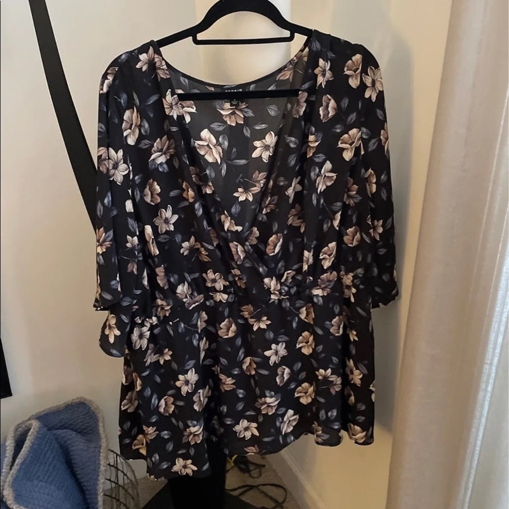 TORRID BABYDOLL BLOUSE 3x